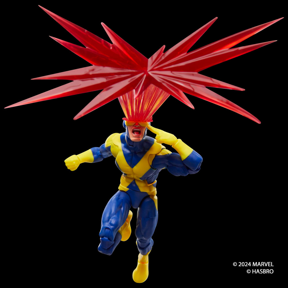 Marvel Cyclops articulation with 20 points enables dynamic posing