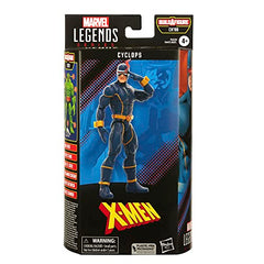 Marvel Cyclops figure articulation pose showcases dynamic action-ready stance