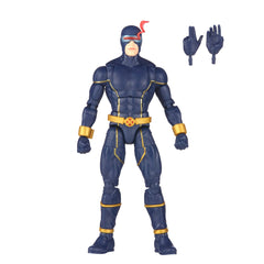 Marvel Cyclops Astonishing X-Men figure front view for an eye-catching shelf display