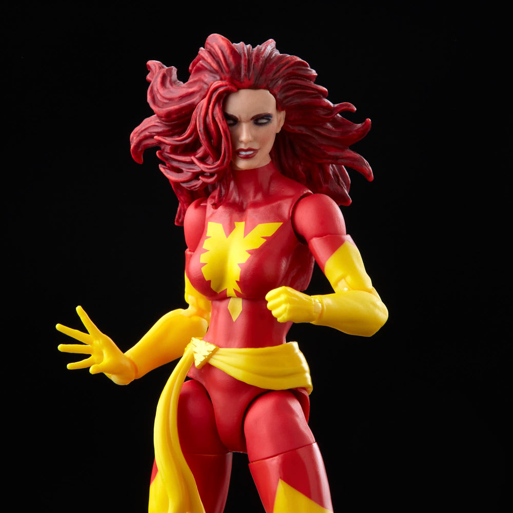 Marvel Legends Dark Phoenix figure articulation-focused pose