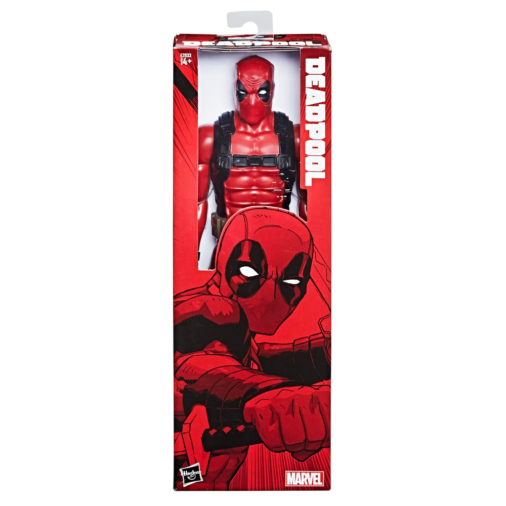 Marvel Deadpool 12-inch action figure with sword accessory ready for action poses