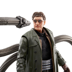 Marvel Legends Doc Ock figure showing premium deco and articulation for posing