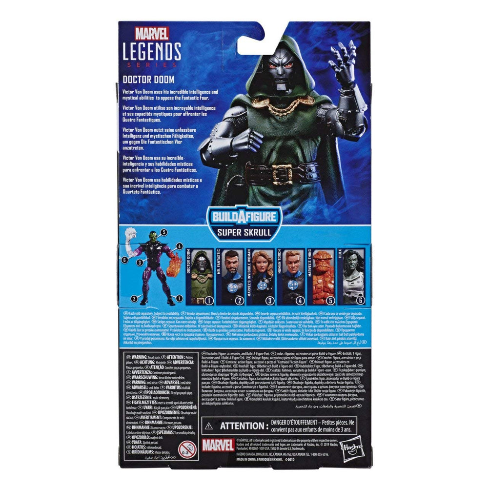 Marvel Doctor Doom 6-inch display-ready figure fits in any Marvel shelf