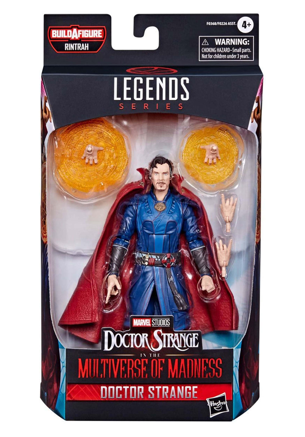 Marvel Doctor Strange figure packaging suitable for safe stash and gift-ready