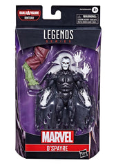 Marvel D'Spayre figure packaging shows stand-ready presentation