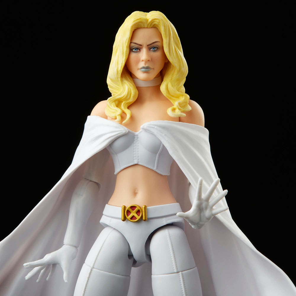 Emma Frost figure with multiple pose options for display