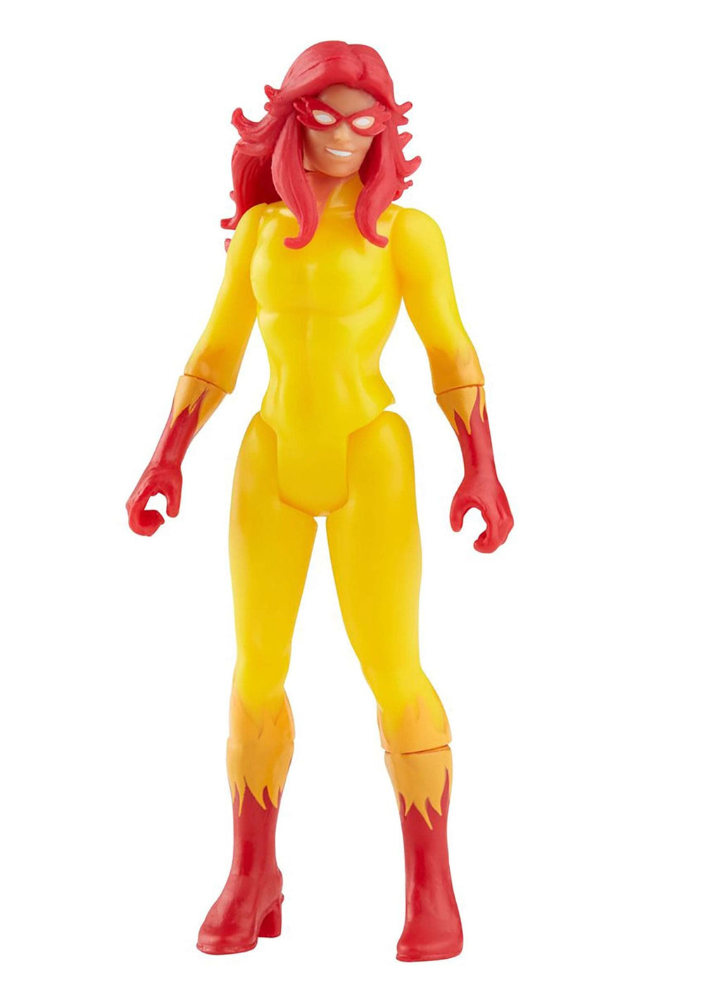 Marvel Firestar Retro 375 figure front view for display and collection.