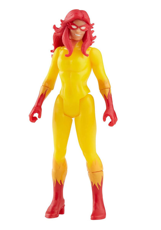 Marvel Firestar Retro 375 figure front view for display and collection.