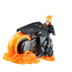 Fire stands enable dramatic posing with wheel or on two wheels.