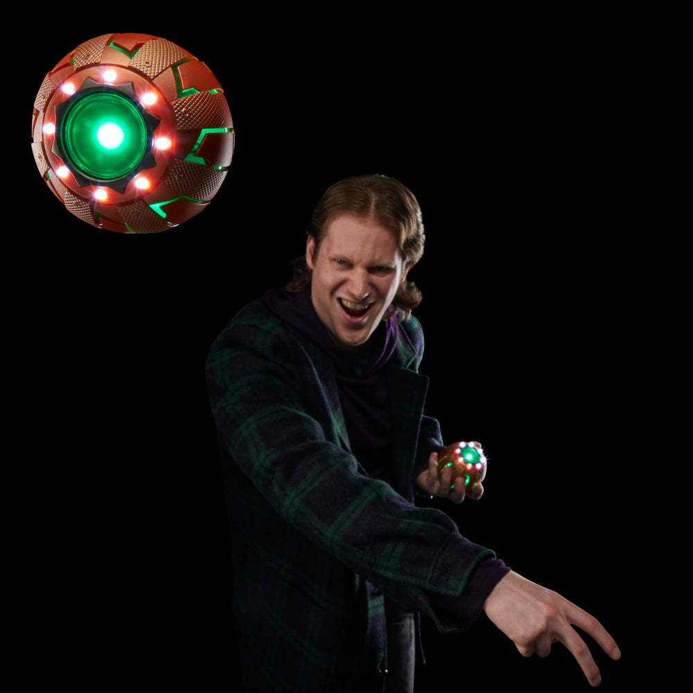 Movie-inspired Green Goblin pumpkin sculpting with authentic detailing