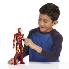 Hasbro Marvel packaging showcases Iron Man figure for gifting