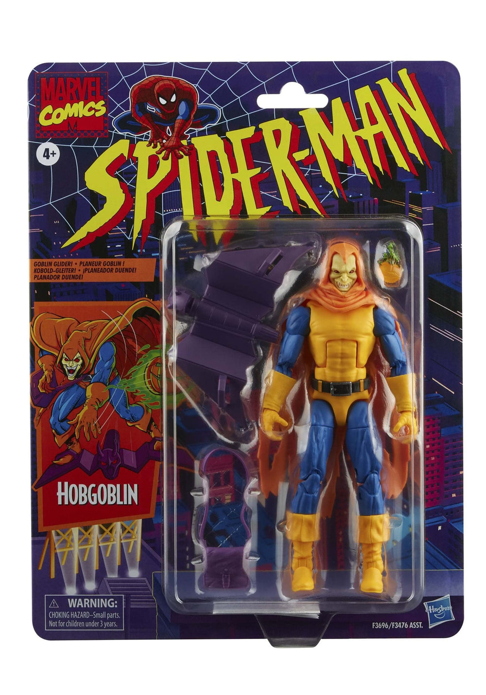 Marvel Hobgoblin pumpkin bomb accessory adds iconic menace to scenes.