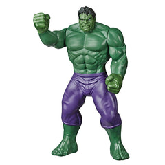 Marvel Hulk 9.5-inch figure in dynamic pose for imaginative play.