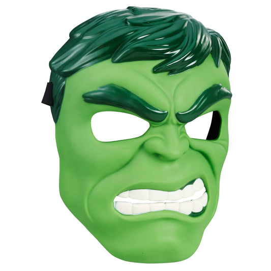 Marvel Hulk Hero Mask front view for imaginative play and Avengers-inspired adventures.
