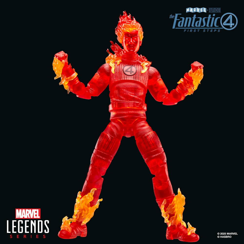 Marvel Human Torch officially licensed packaging supports shelf display with movie branding.