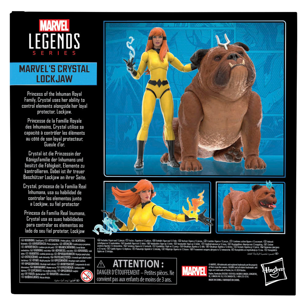 Inhumans-inspired set for reimagining scenes on display.