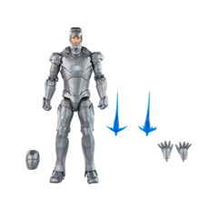 Marvel Iron Man Mark II front view shows iconic suit details for display.
