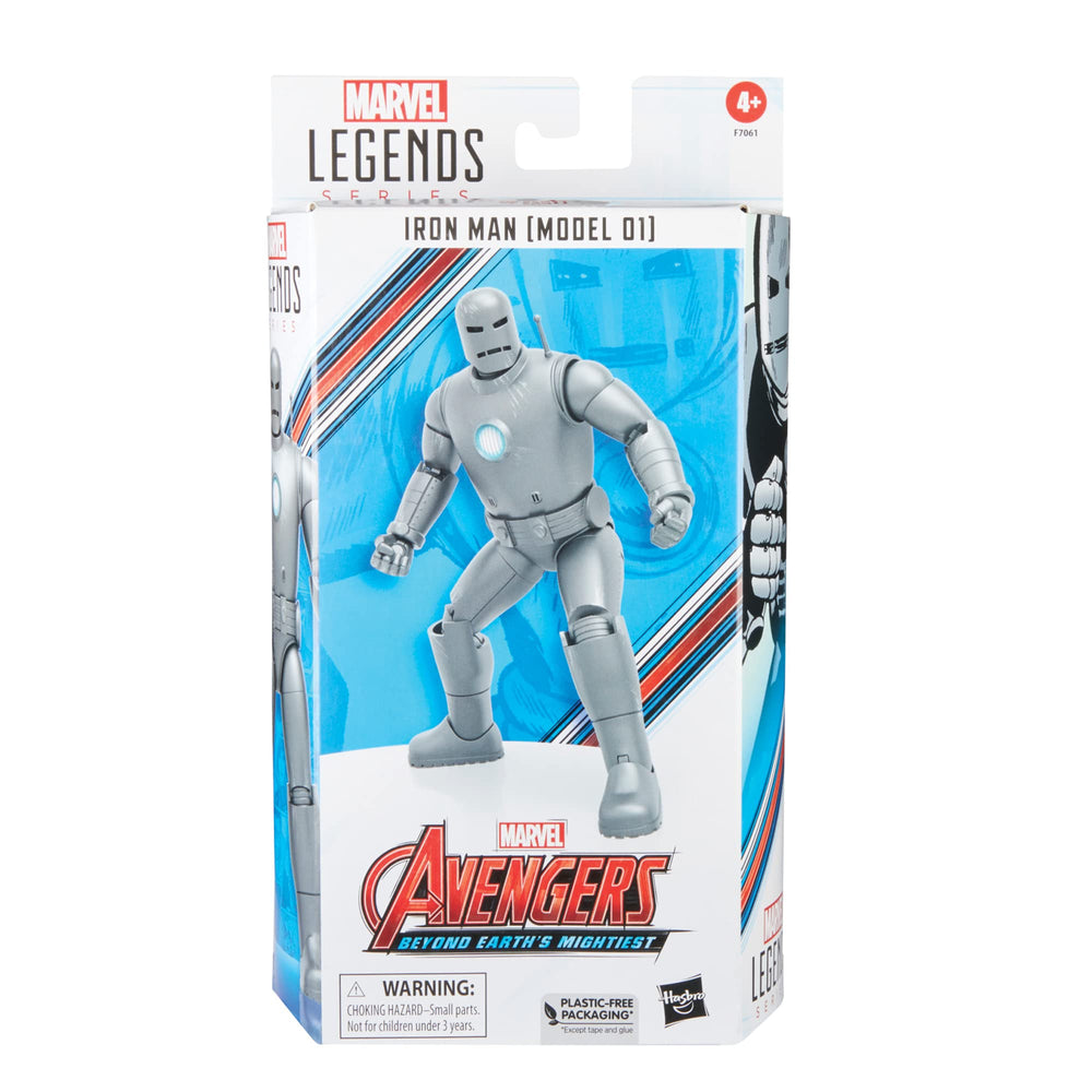 Marvel Legends Iron Man Model 01 head sculpt for poseable display