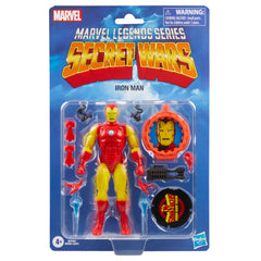 Iron Man 6in shield attachment highlights action-ready pose possibilities.