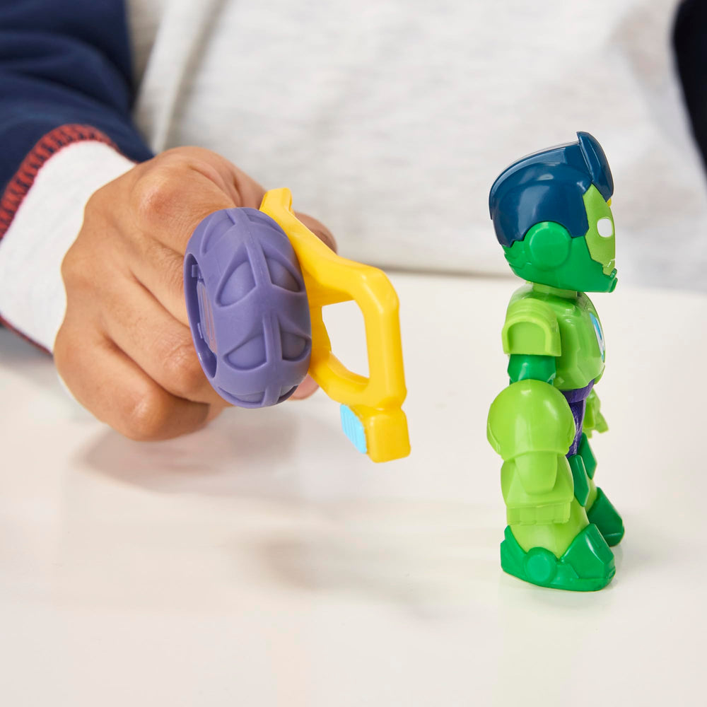 Marvel Iron Racer enables imaginative rescues and adventures.