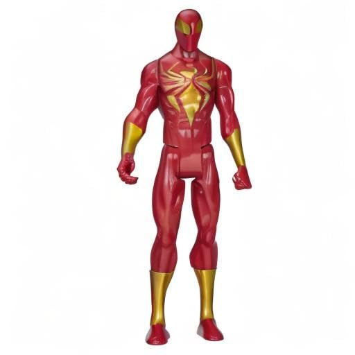 Packaging image of Marvel Iron Spider figure to help shoppers compare contents.