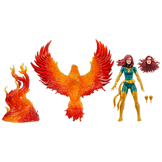 Marvel Jean Grey figure with six-inch scale poseability for shelf display