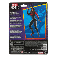 Marvel Legends Spider-Woman close-up deco highlights premium paint