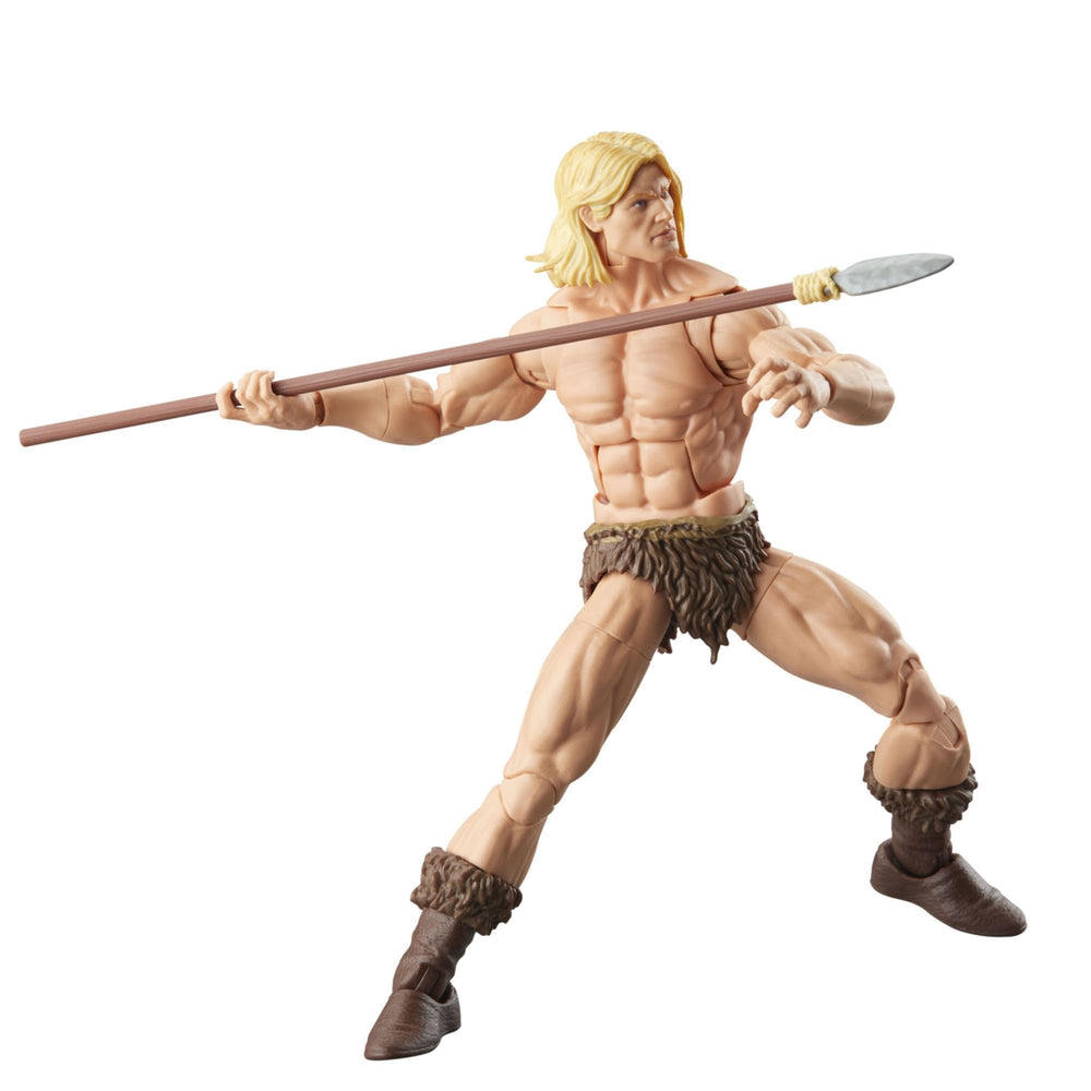 Jungle lord Ka-Zar scene with prehistoric jungle vibe.