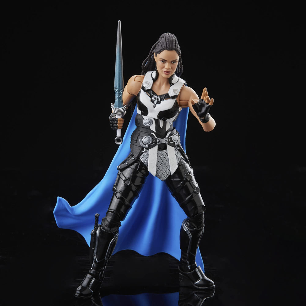 Marvel King Valkyrie 6-inch figure, back view, detailed deco.