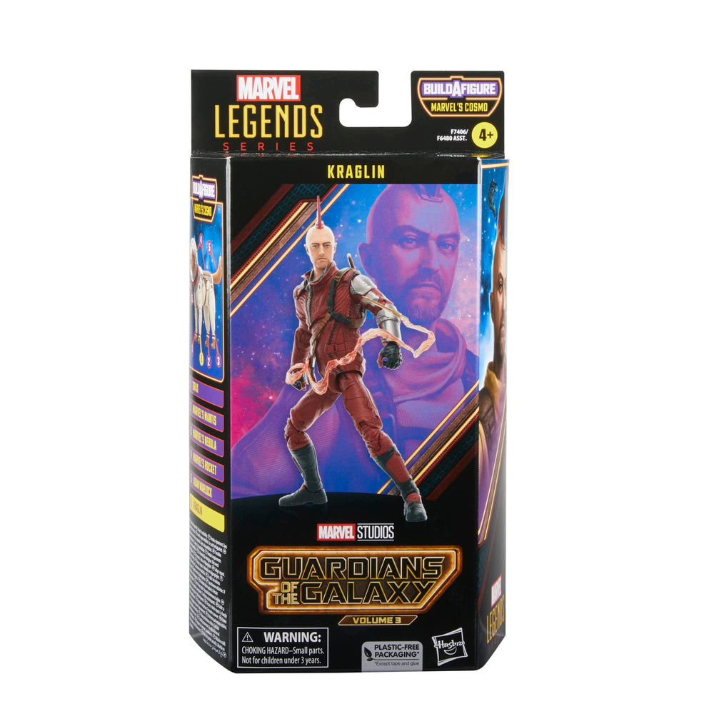 Marvel Kraglin figure poseability enables dynamic display poses for action scenes