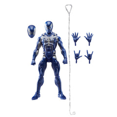 Marvel Legends Peter Parker Anti-Venom Front view for dynamic shelf display.