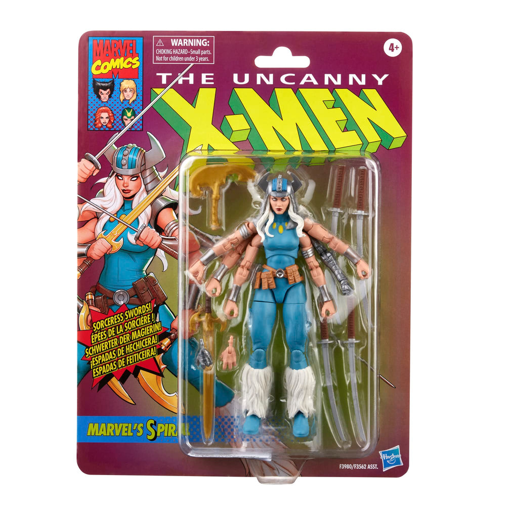 Marvel Legends Spiral articulation poses enable dynamic display and storytelling.