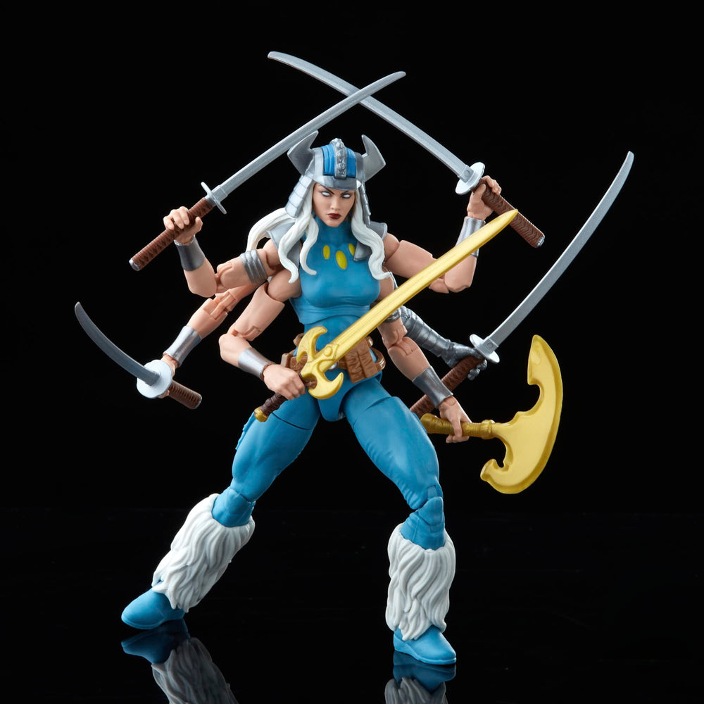 Marvel Legends Spiral display-ready figure fits with other Marvel 6-inch heroes.