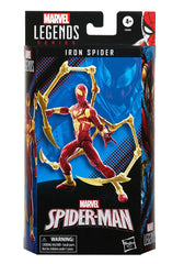 Marvel Legends Iron Spider 60th Anniversary figure celebrating Spider-Man legacy.