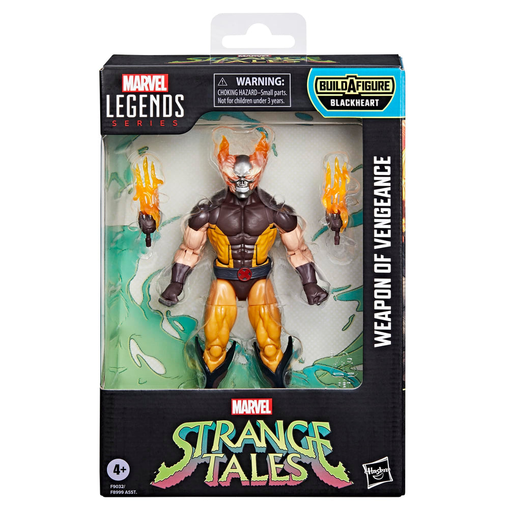 Marvel Legends Weapon of Vengeance Wolverine articulation points enable dynamic posing