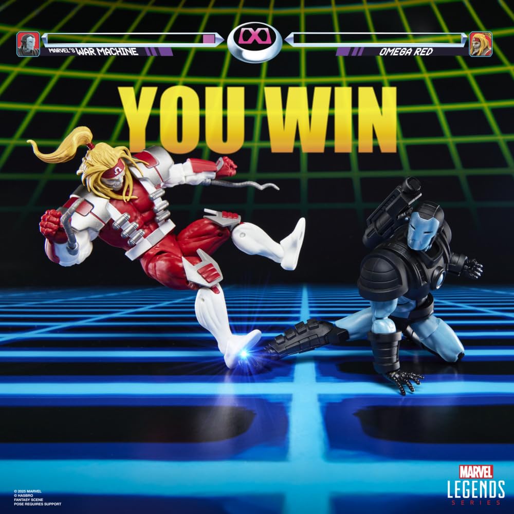 Marvel Legends 2-pack box art retro showcases gaming-inspired packaging