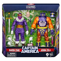 Marvel Legends Arnim Zola figure ready for dramatic shelf poses