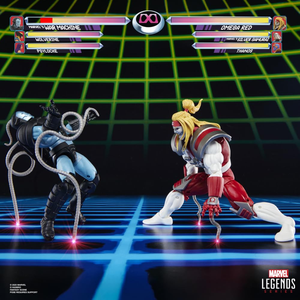 Marvel Legends articulation poses highlight 20+ points for dynamic display