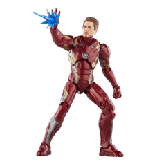 Marvel Legends Captain America Civil War pose options for dynamic shelf styling.