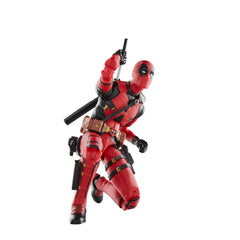 Marvel Legends Deadpool Wolverine accessories collection includes katanas and extra hands.