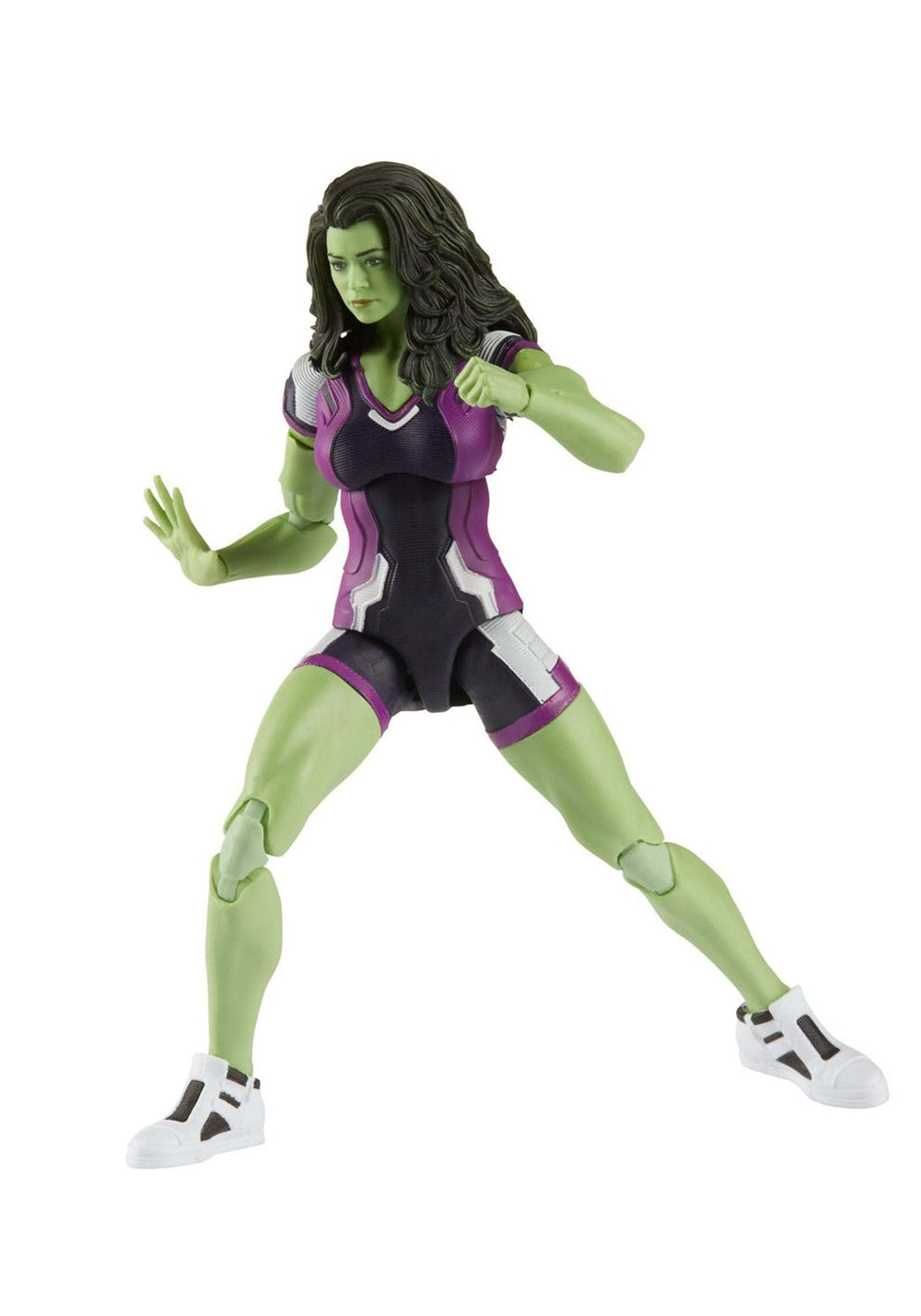 She-Hulk deco captures MCU-inspired styling for collectors.