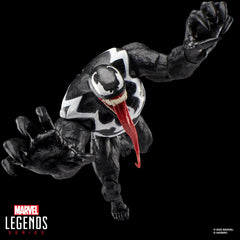 Marvel Legends Gamervers Venom alternate hands, increases expressive posing flexibility.