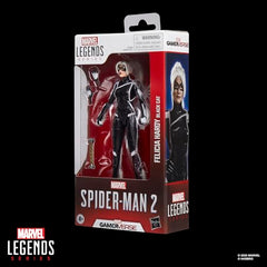Marvel Legends Black Cat figure accessories including alternate hands
