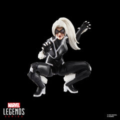 Marvel Legends Black Cat figure alternate hands emphasizing accessories options