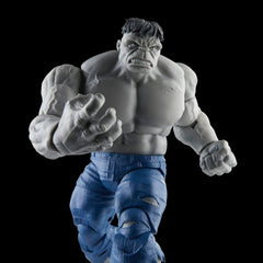 Marvel Legends Gray Hulk extra hands for dynamic action.