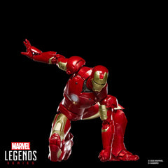 Iron Man Mark III figure with over 20 points of articulation for dynamic poses