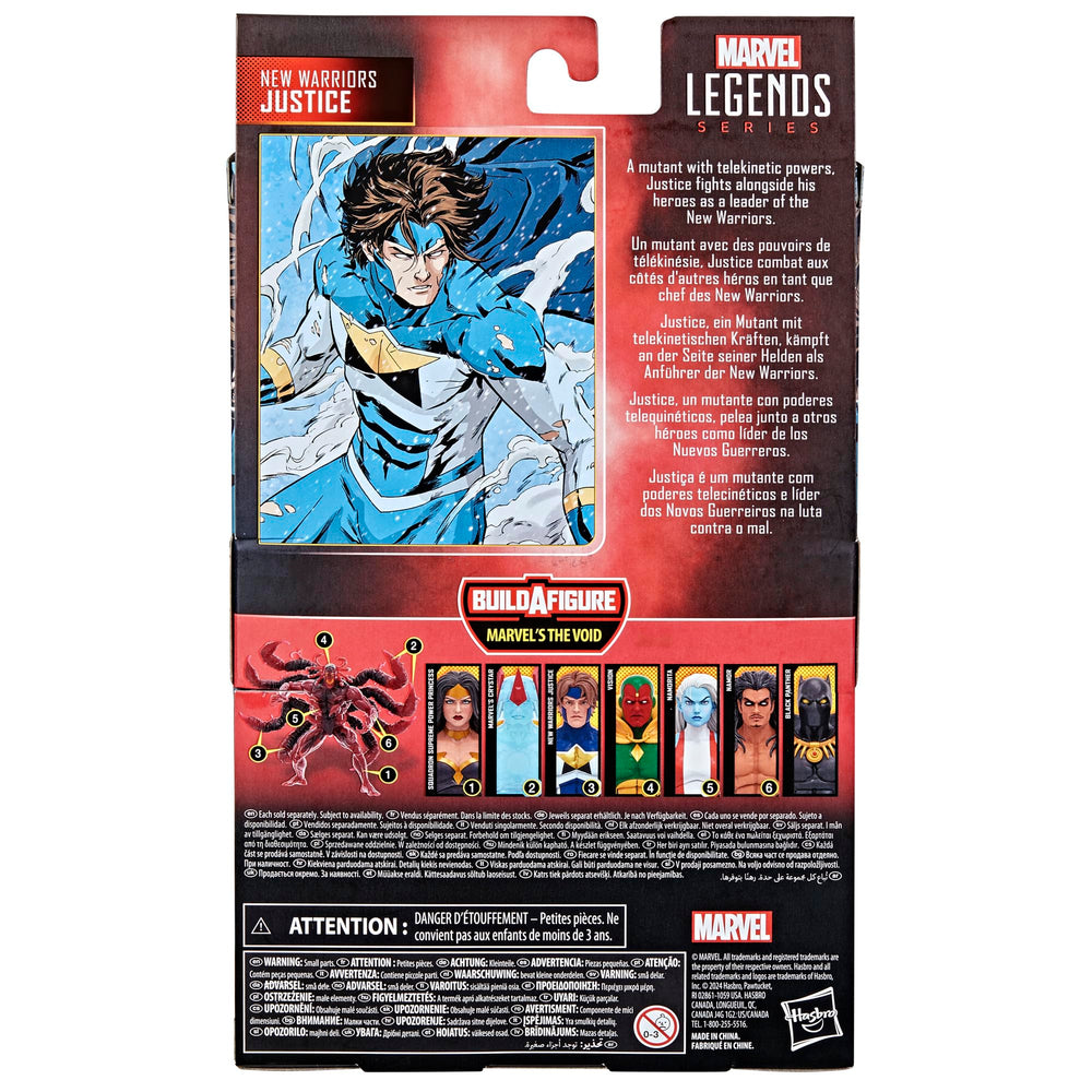 Marvel Legends Justice Warriors diorama-friendly figure for shelf setups.