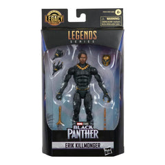 Marvel Legends Killmonger figure in a dynamic pose suitable for action photography