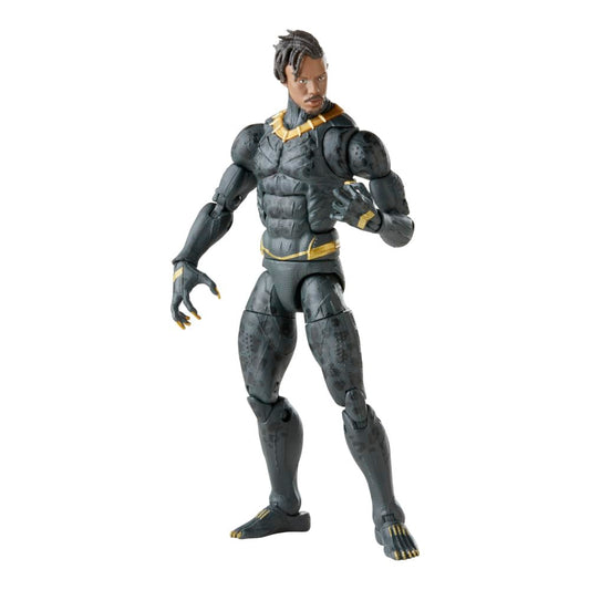 Marvel Legends Killmonger figure front view for an impressive display