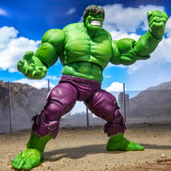 Marvel Legends Maximum Hulk figure windowed packaging makes premium display easy.